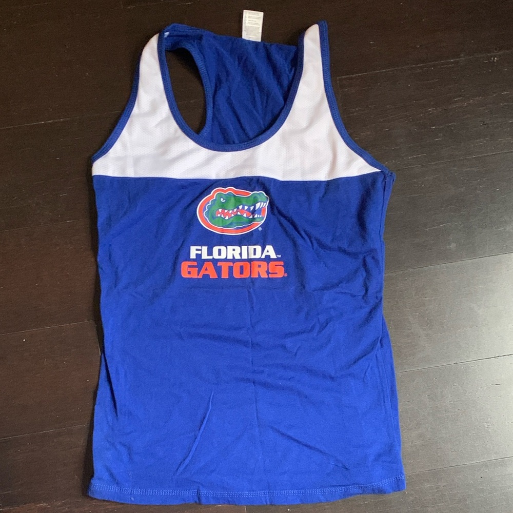 Florida Gators Blue & White Racerback Tank - Picture 3 of 4